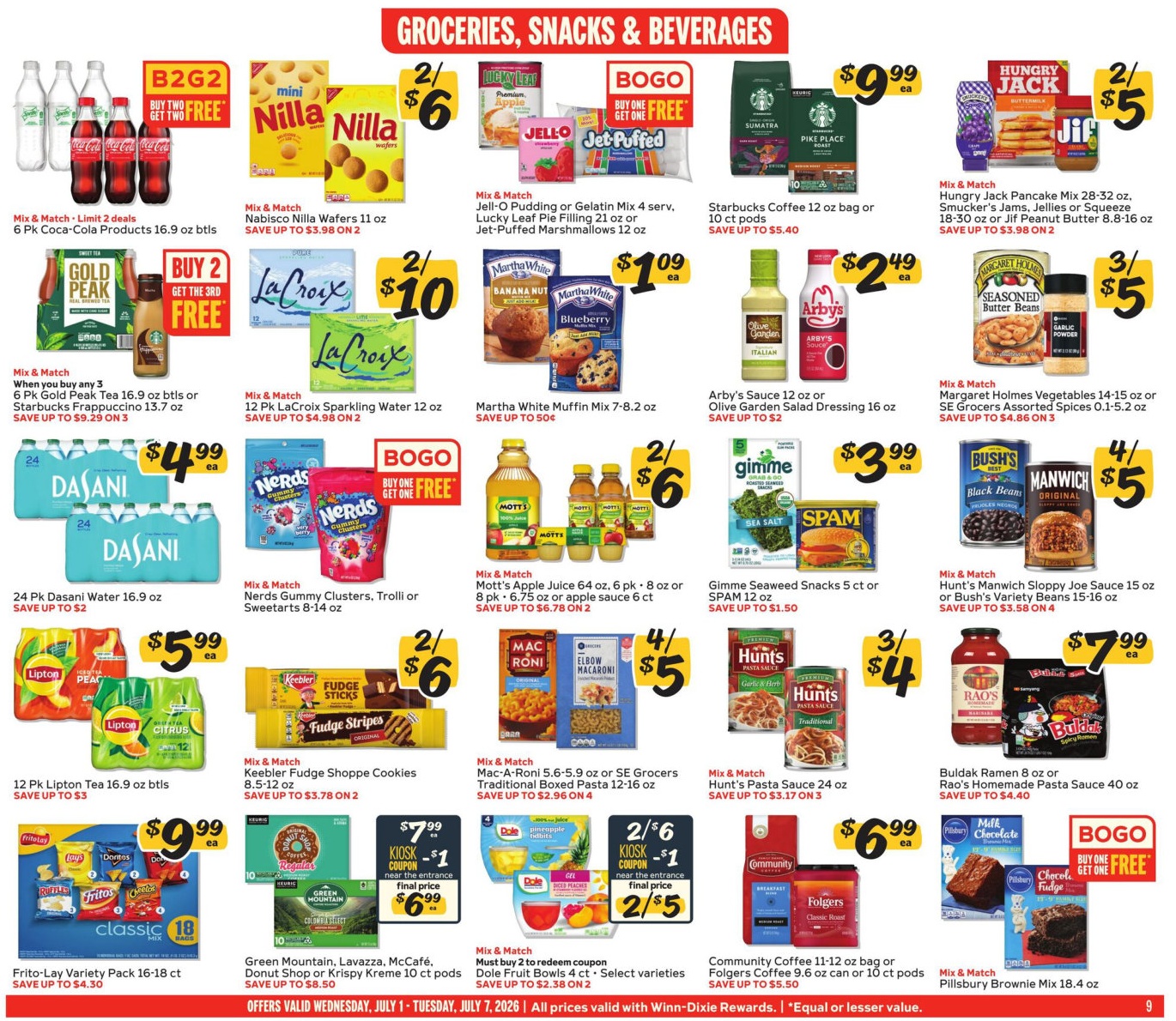 Winn-Dixie Weekly Ad Page 9