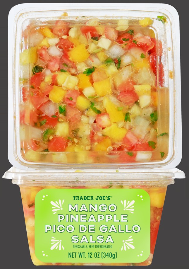 Trader Joe's Mango Pineapple Pico de Gallo Salsa