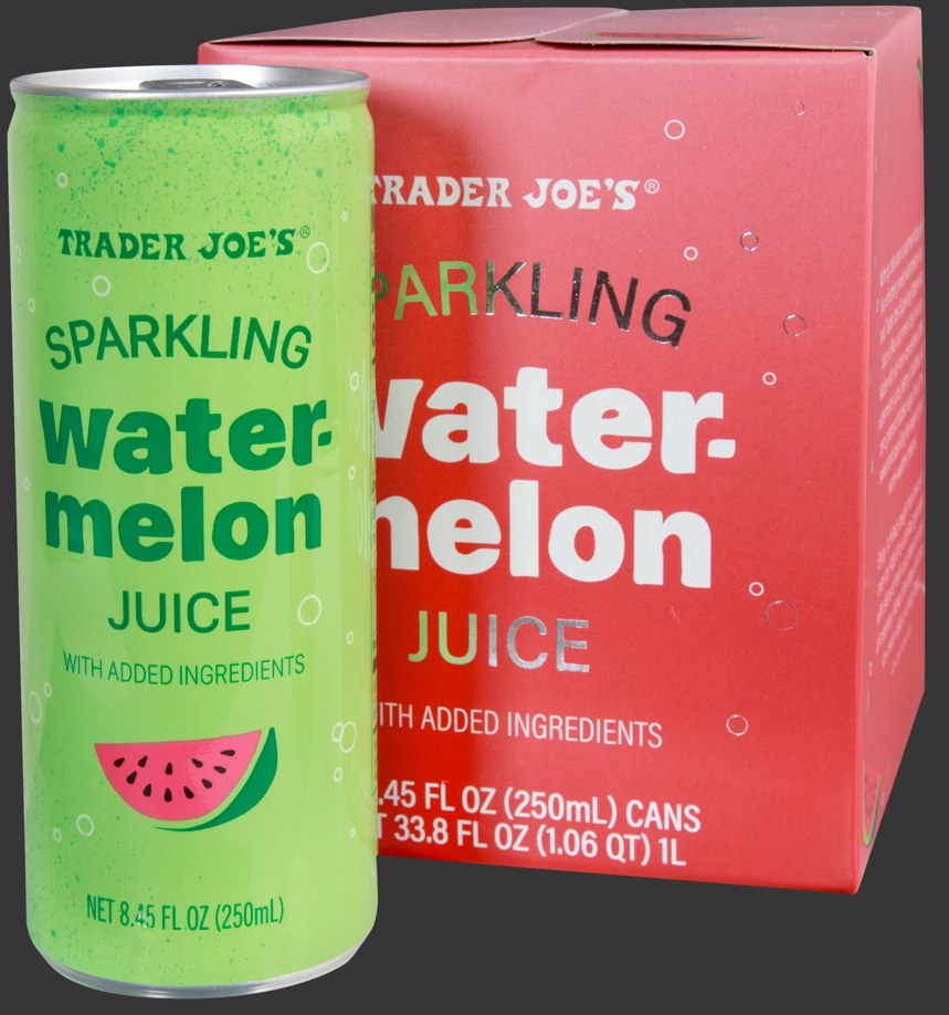 Trader Joe's Sparkling Watermelon Juice