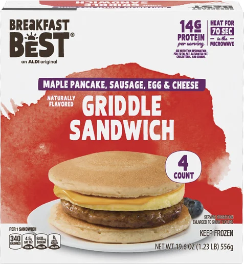Breakfast Best Griddle Sandwiches
