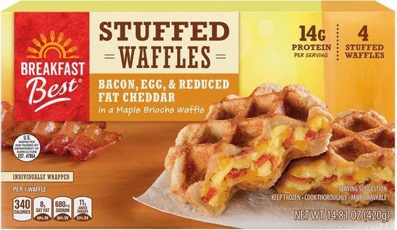 Brioche Stuffed Waffles