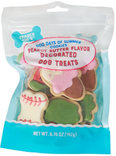 Dog Days of Summer Peanut Butter Flavored Decorated Dog Treats - official