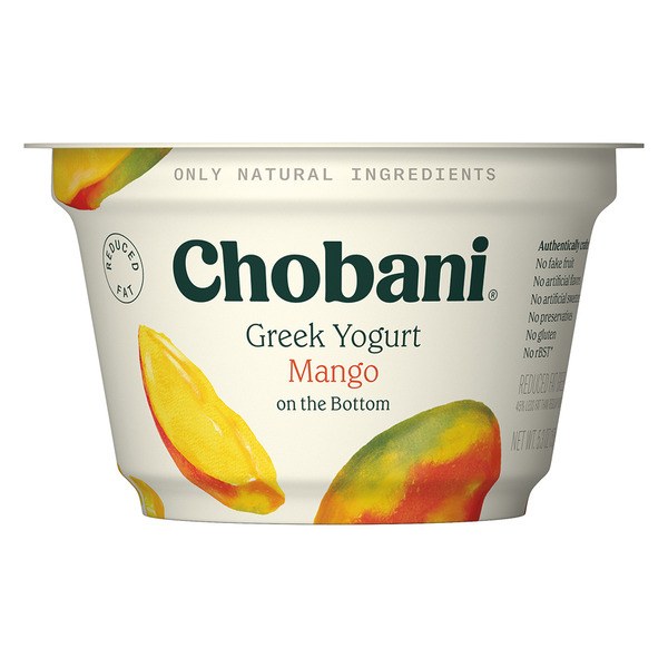 Chobani Mango & Pineapple Greek Yogurts