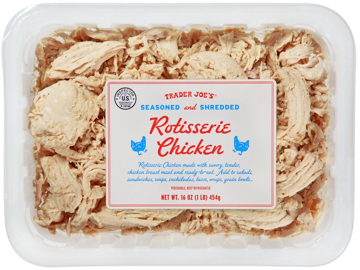 Seasoned and Shredded Rotisserie Chicken - official
