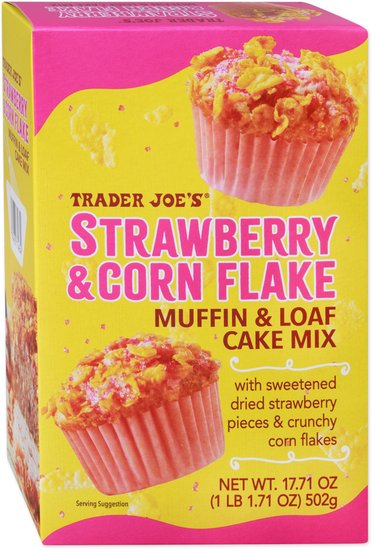Strawberry & Corn Flake Cake Muffin & Loaf Cake Mix - official