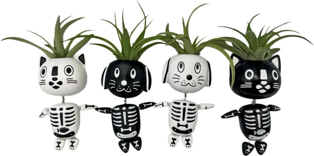Tiki Bird Planters