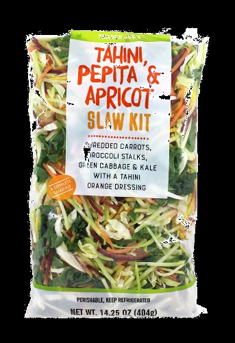 Trader Joe's Tahini, Pepita & Apricot Slaw Kit
