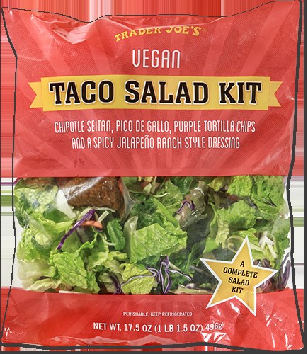 Trader Joe's Vegan Taco Salad Kit