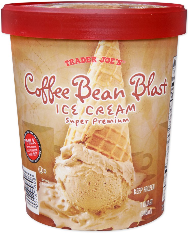 Trader Joe's Coffee Bean Blast Ice Cream