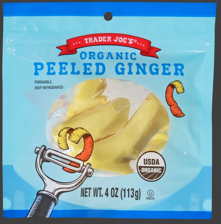 Organic Peeled Ginger at Trader Joe's