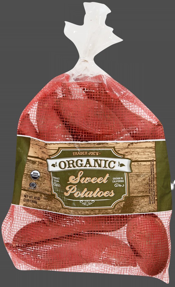 Organic Sweet Potatoes at Trader Joe's