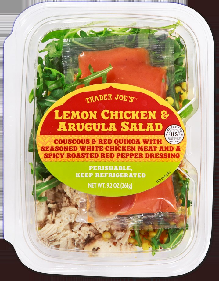 Lemon Chicken and Arugula Salad