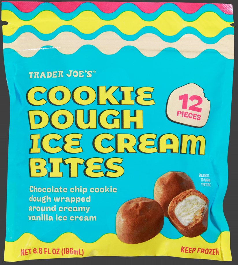 Trader Joe's Cookie Dough Ice Cream Bites