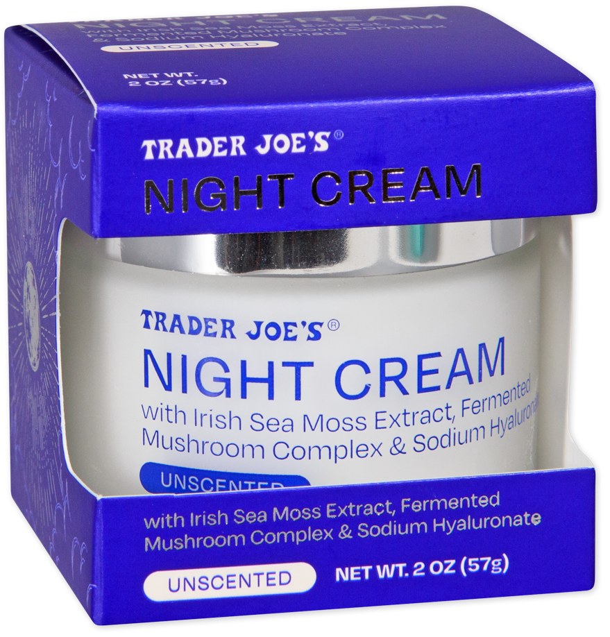 Night Cream with Irish Sea Moss at Trader Joe's