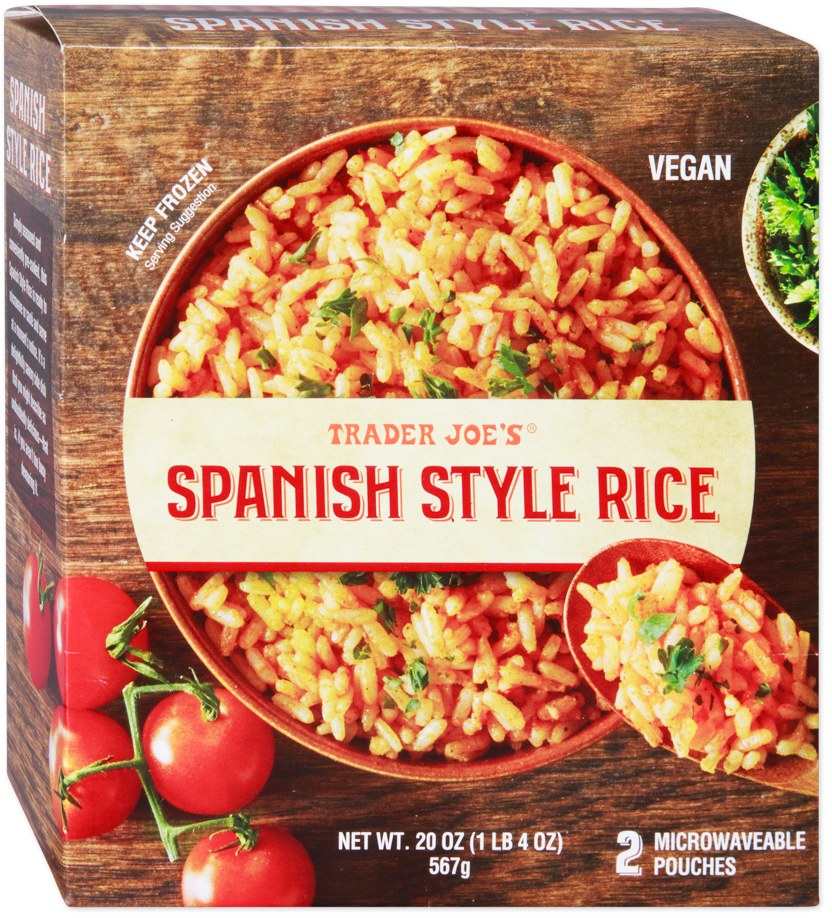 Trader Joe's Frozen Spanish Style Rice at Trader Joe's