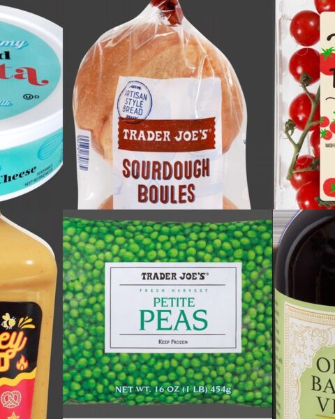 Trader Joe's Whipped Ricotta hosting toasts collage