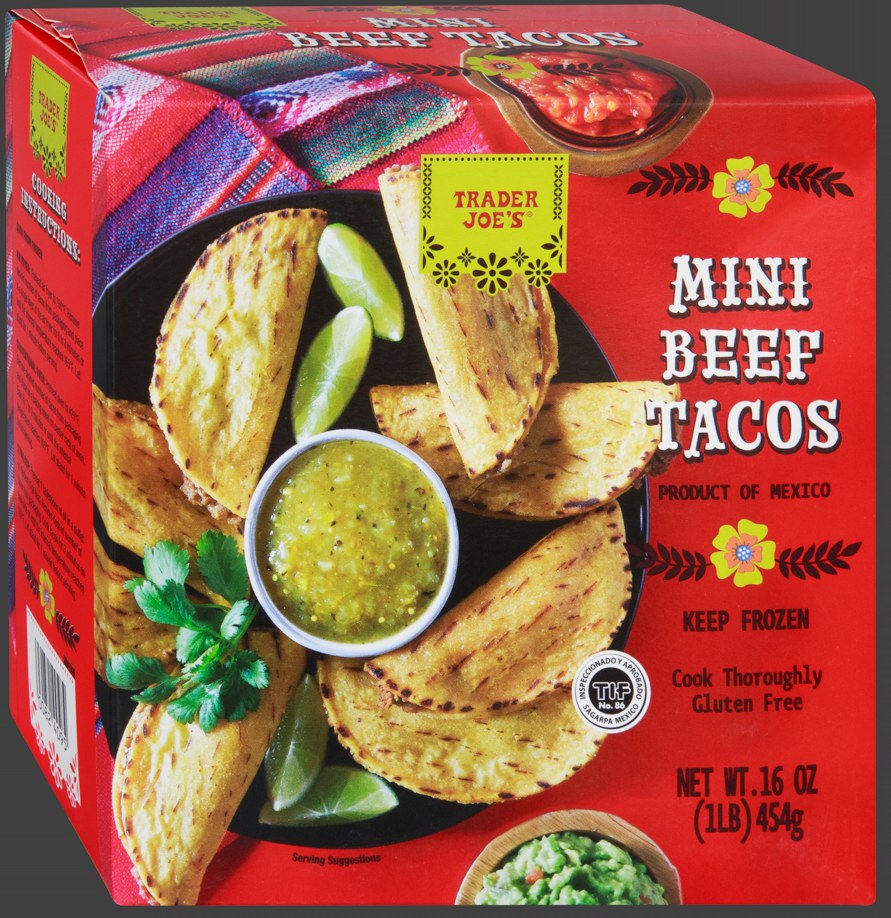 Trader Joe's Mini Beef Tacos