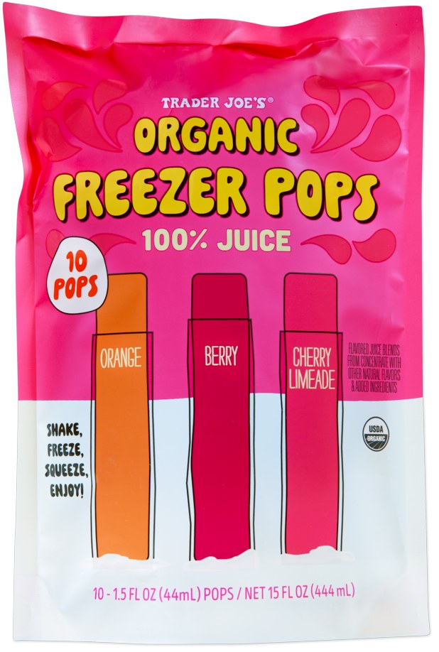 Trader Joe’s Organic Freezer Pops
