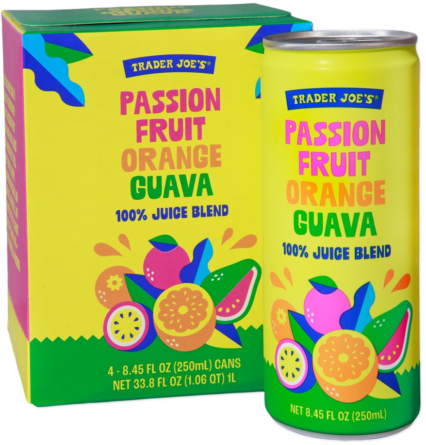 Trader Joe’s Passion Fruit, Orange, Guava Juice