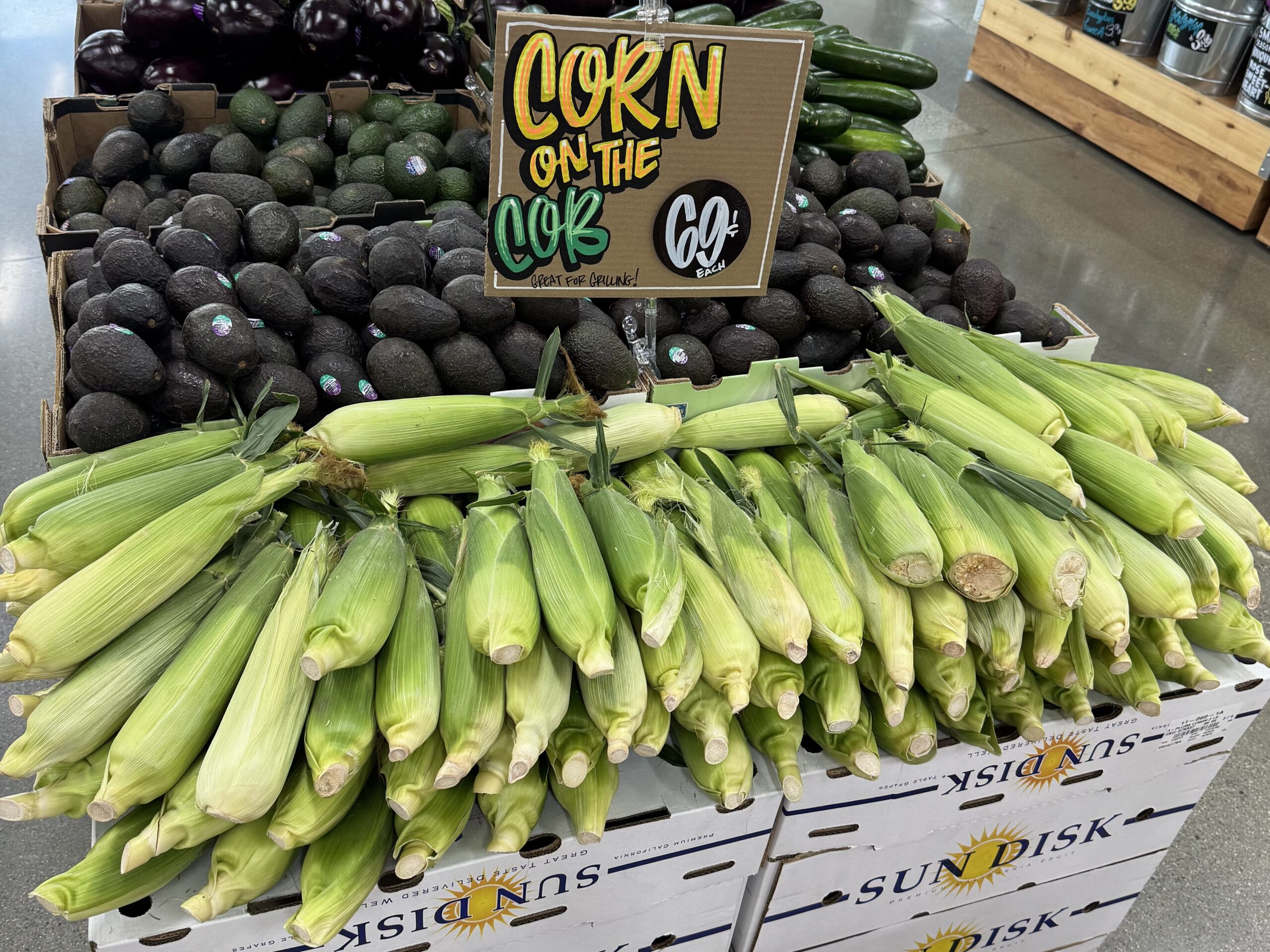 Corn On The Cob - in store