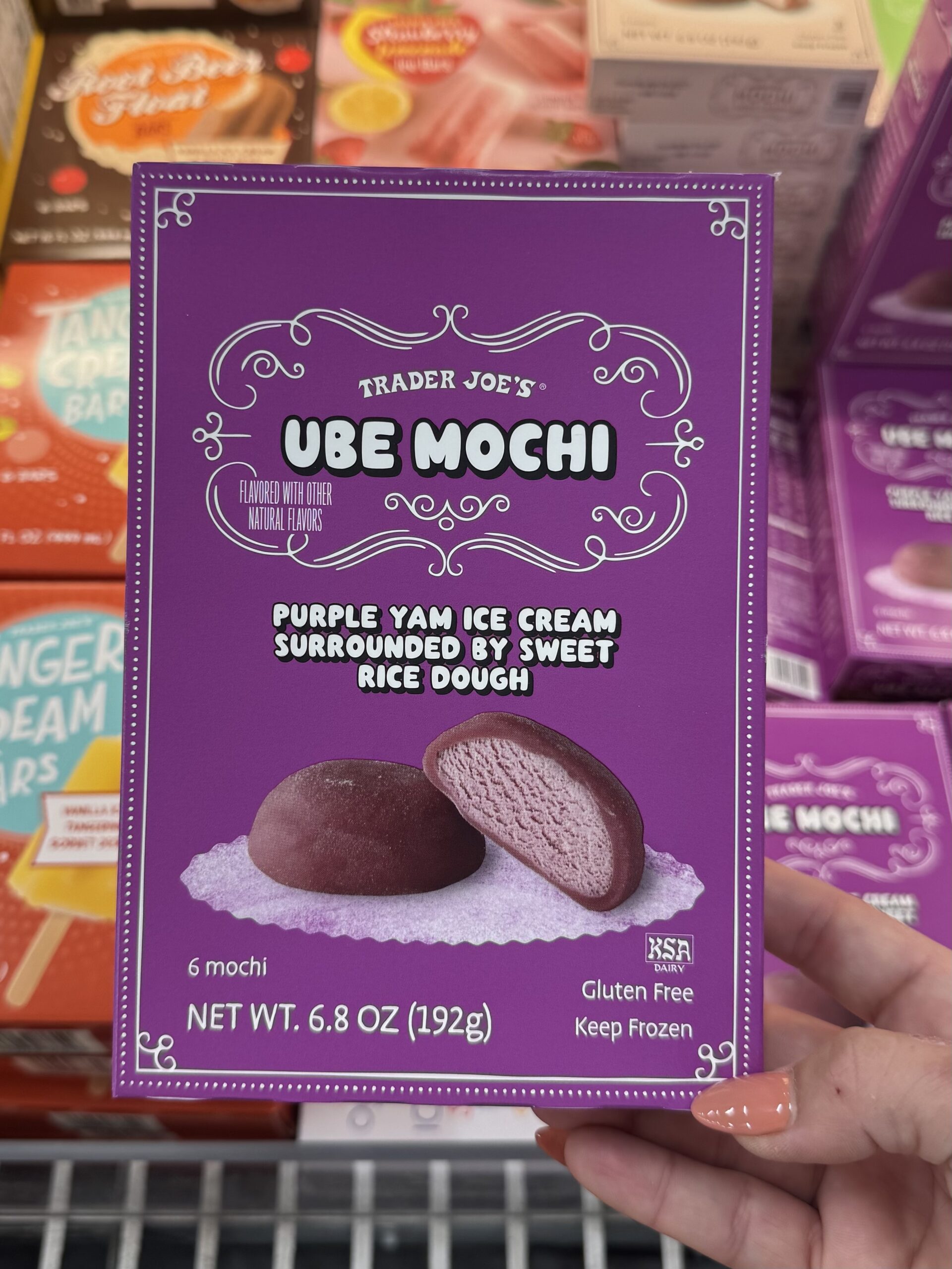 Ube Mochi - in store