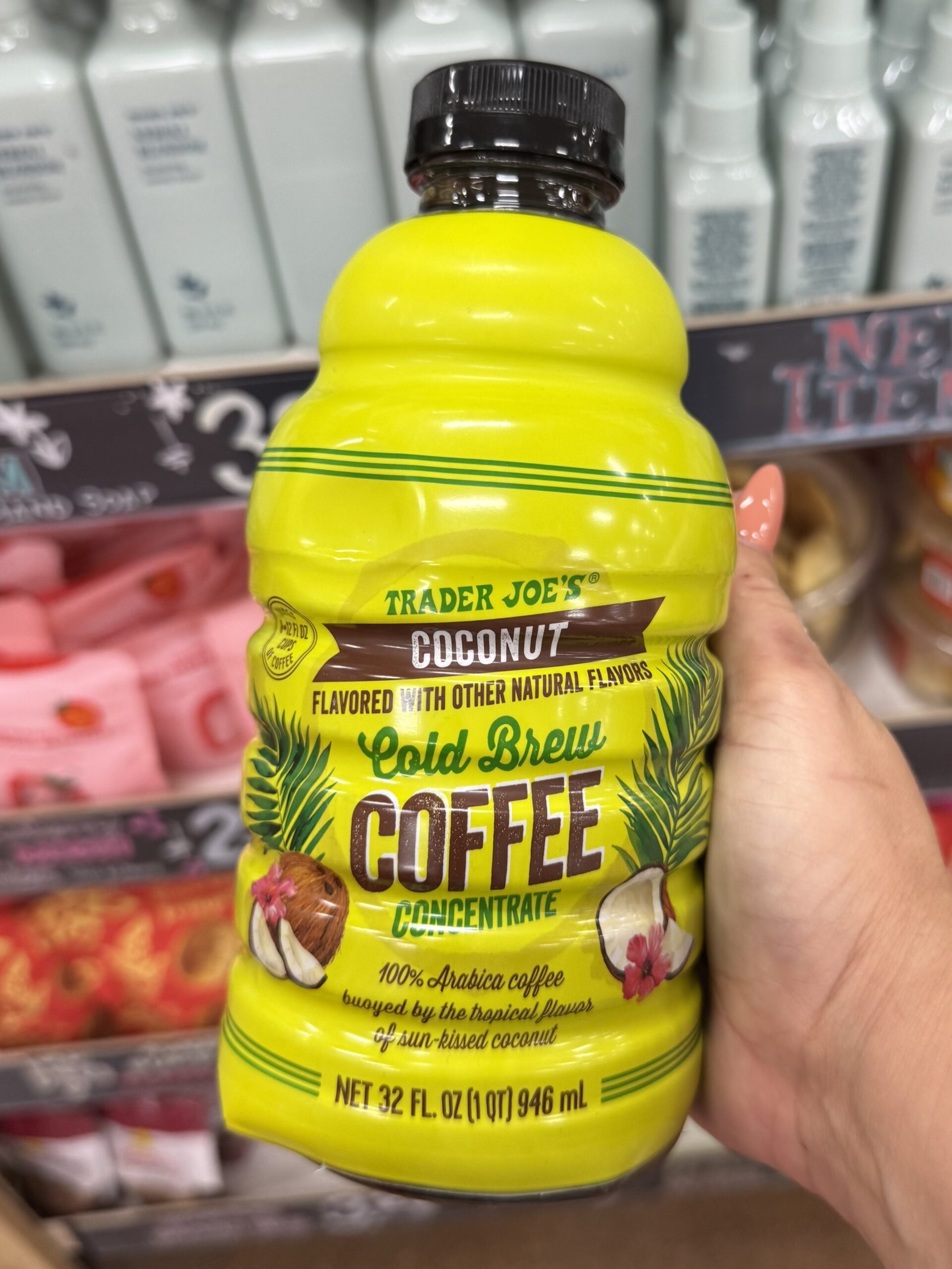 Coconut Cold Brew Coffee Concentrate - in store