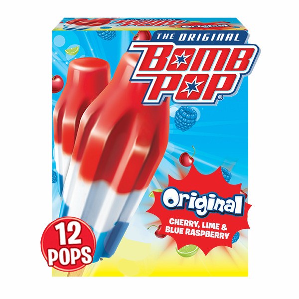 5. Bomb Pop Original Popsicles