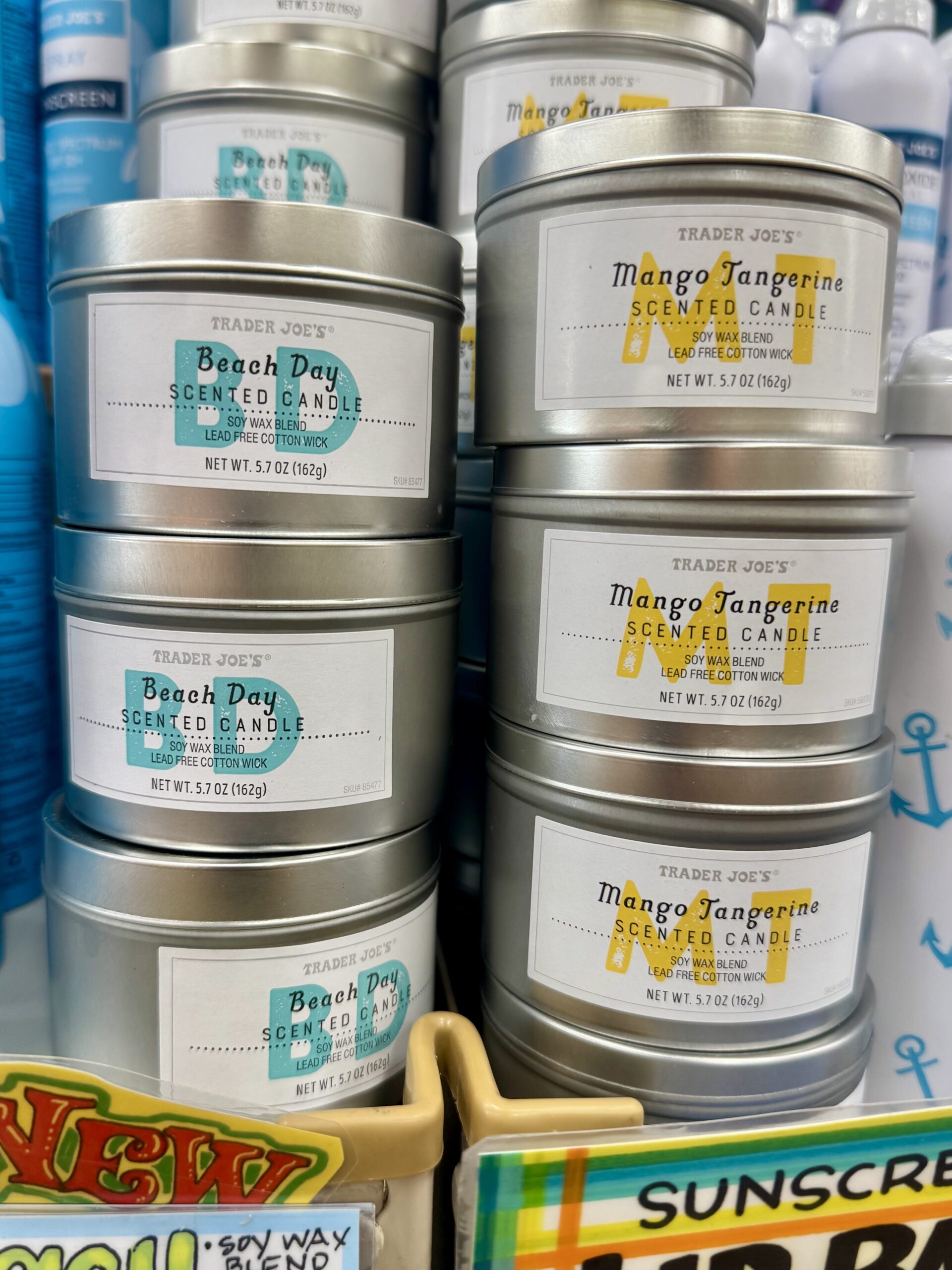 Beach Day Scented Candle - in store