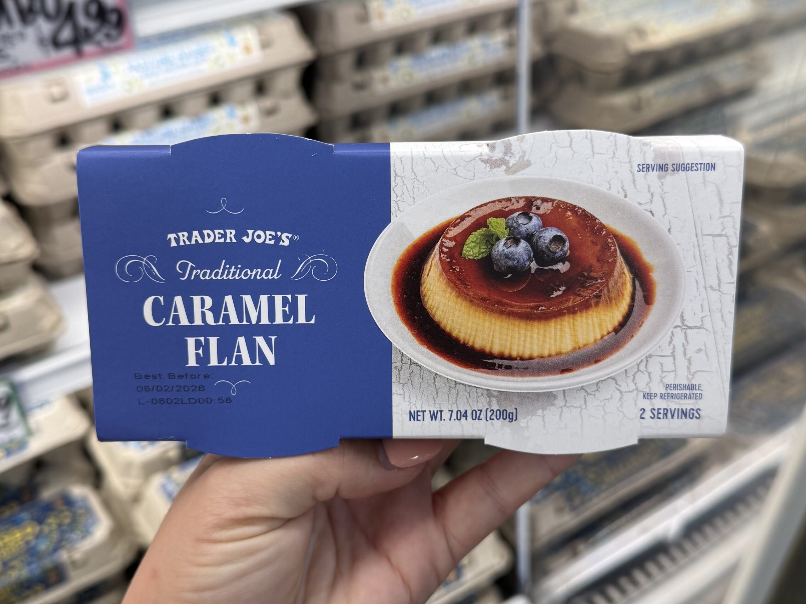 Caramel Flan - in store