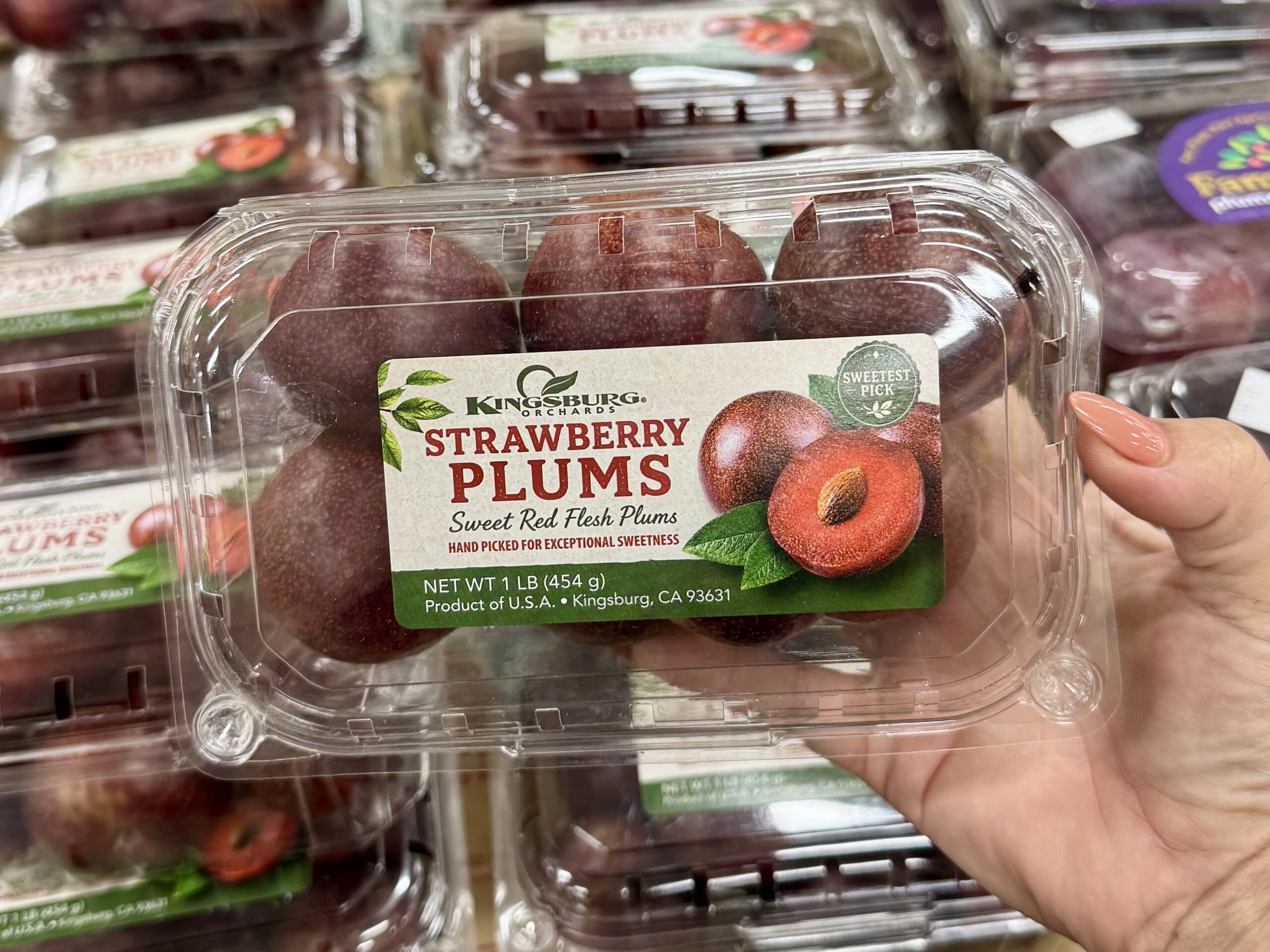 Kingsburg Orchards Strawberry Plums - in store