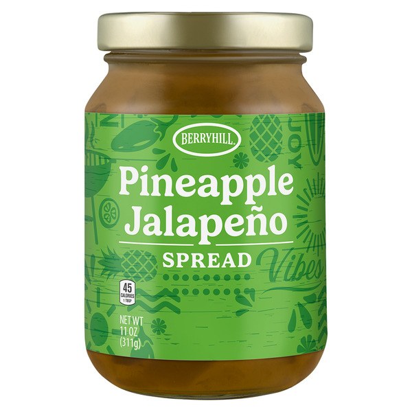 Berryhill Pineapple Jalapeño Jelly Spread (11 oz) - $3.95 → $3.29