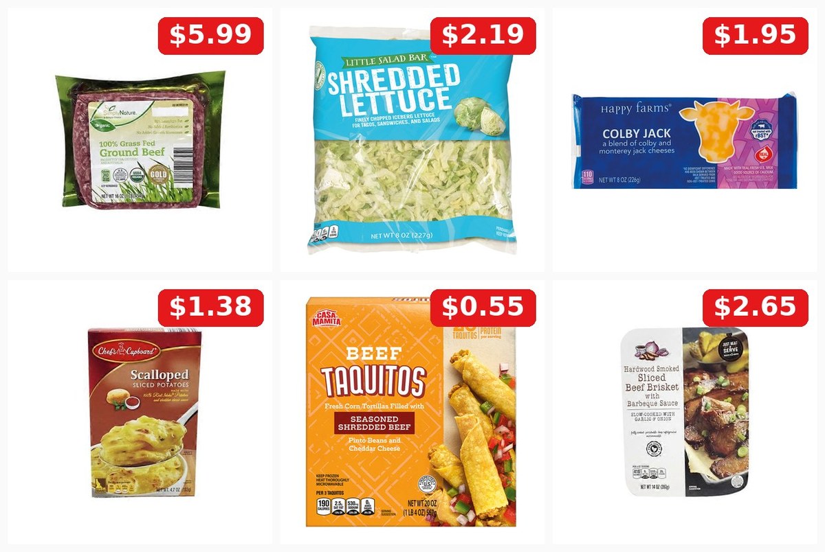 10. Crispy Taco Beef & Maple-Roasted Sweet Potato Bowls — ALDI shopping list