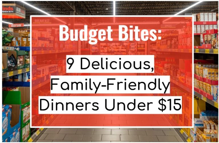 Budget Bites: 9 Delicious, Family-Friendly Dinners Under $15