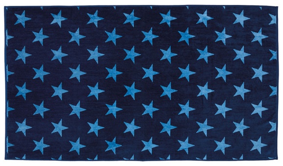 KIRKTON HOUSE Luxury Beach Towel - Blue Stars