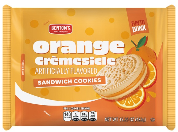 Benton's Cookies - Orange Dreamsicle