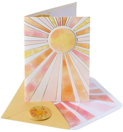Pembrook All Occasion Card - July - Sunshine Blank