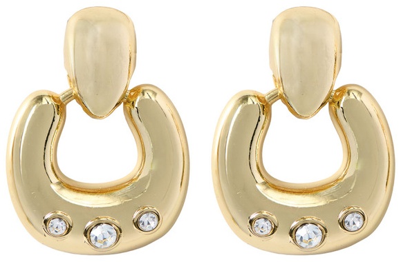 Serra Everyday Fashion Earring - Gold Dangle