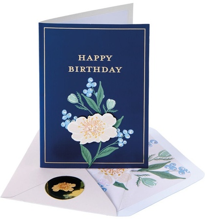Pembrook All Occasion Card - July - Birthday Flower