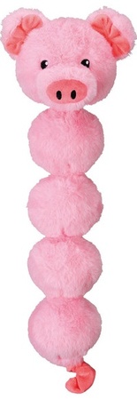Heart to Tail Long Body Dog Toy - Pig