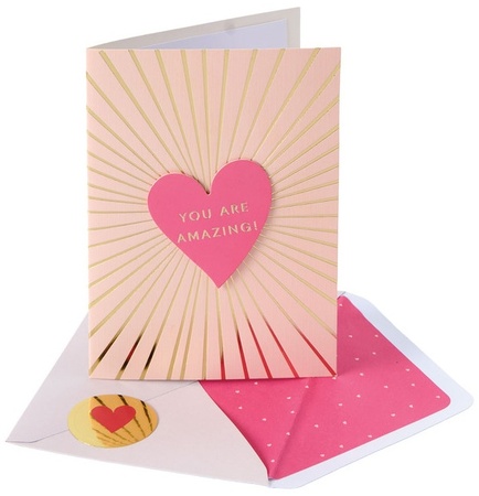 Pembrook All Occasion Card - July - Birthday Heart