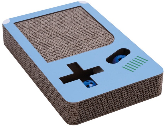 Heart to Tail Cat Scratcher with Catnip - Video Game