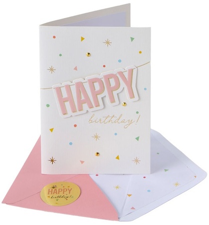 Pembrook All Occasion Card - July - Birthday Dots