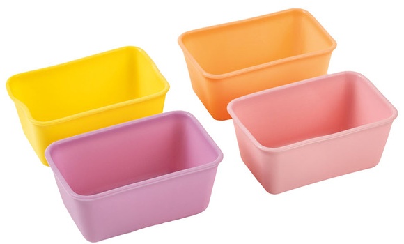 Crofton Sandwich or Lunch Accessories - 4pc Rect Li co2
