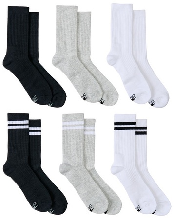 Crane Cushion Socks - Crew