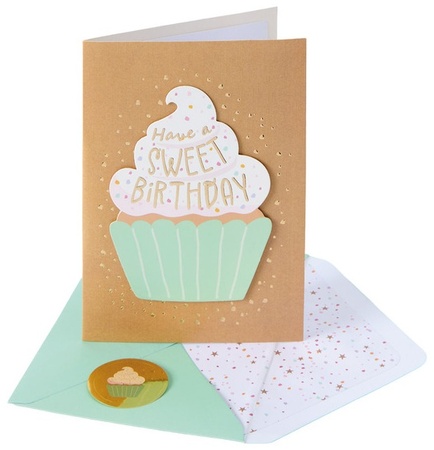 Pembrook All Occasion Card - July - Birthday Cupcake