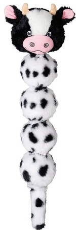 Heart to Tail Long Body Dog Toy - Cow