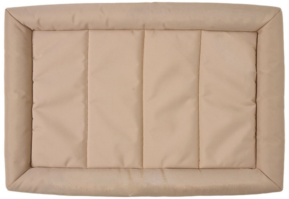 Heart to Tail Bolster Crate Pad - Large - Tan