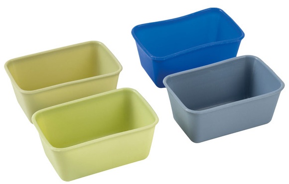 Crofton Sandwich or Lunch Accessories - 4pc Rect Li co1