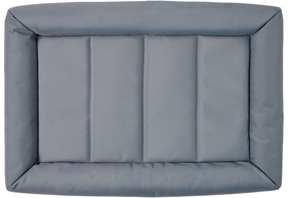 Heart to Tail Bolster Crate Pad - Medium - Gray
