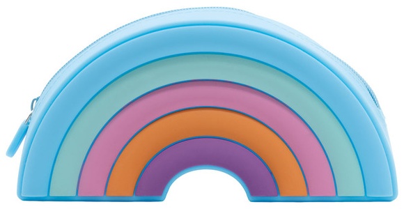 Pembrook Pencil Case - Rainbow Silicone
